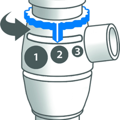 ampolla per aerosol A3 Omron